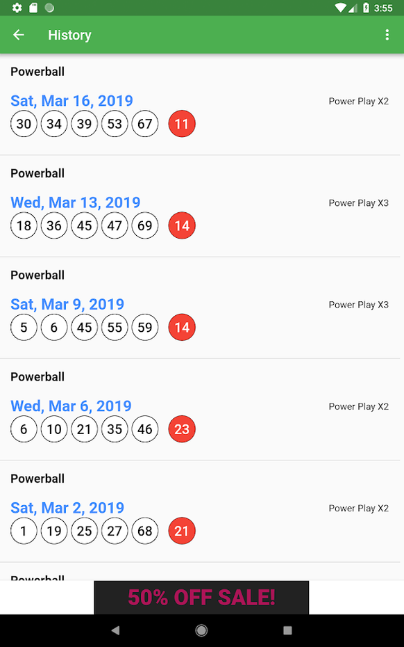 CA Lottery Results free APK Android Download