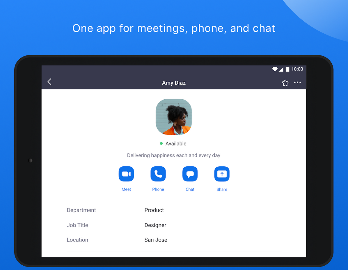 download zoom meeting for android